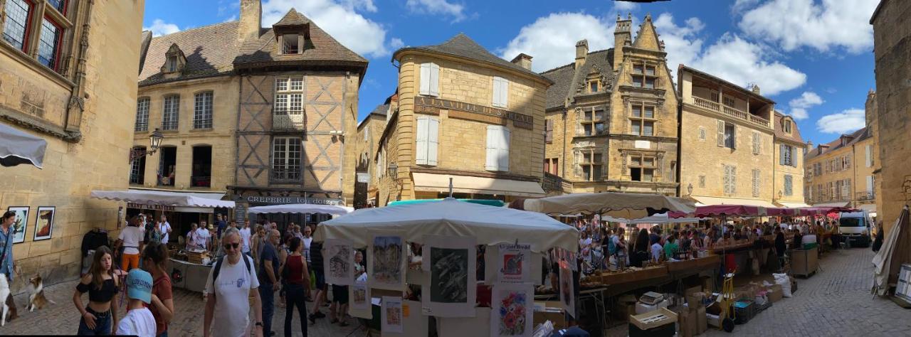 Les Flamboyants Leilighet Sarlat-la-Canéda Eksteriør bilde